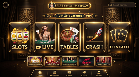 Main screen of 3luckyblue casino page for PK players - 4